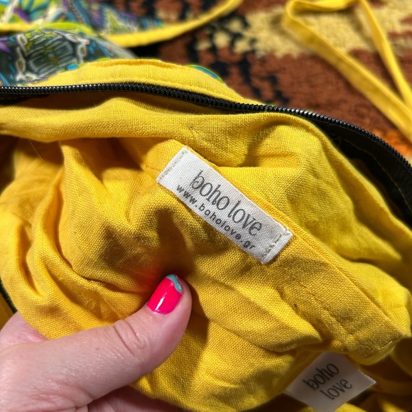 Gorgeous, BOHO LOVE, silk blend slouchy bag!! - Picture 8 of 14